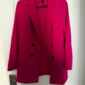 Forever 21 Vibrant Pink Blazer